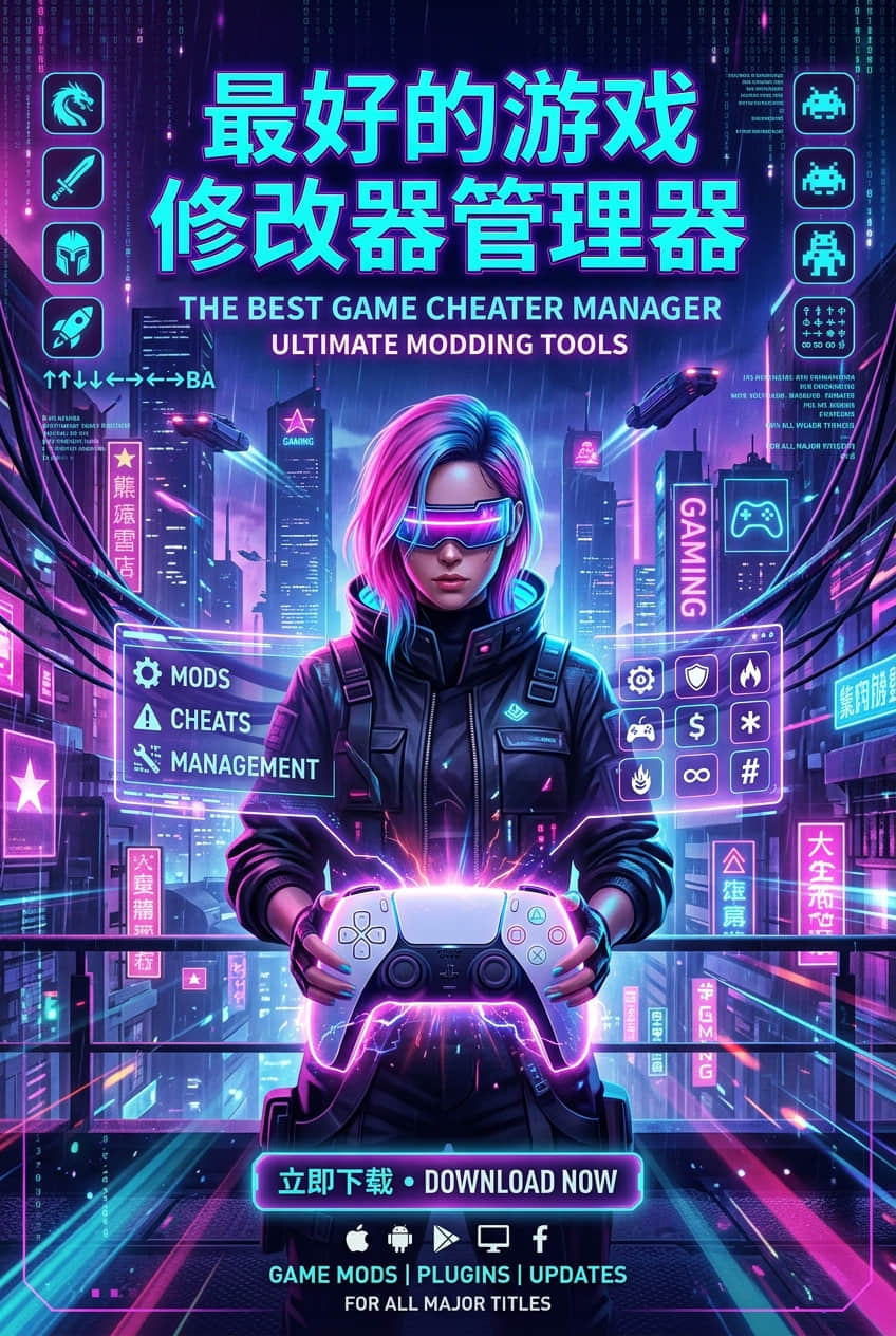 [免费好用的游戏修改器管家]Game Cheats Manager